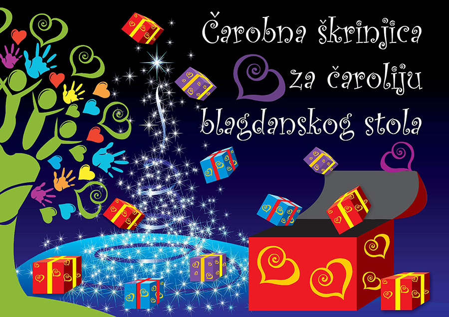 Čarobna škrinjica za čaroliju blagdanskog stola